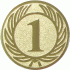 Эмблема 25 мм 1 место EMB 73