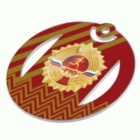 Медаль ГТО MDGTO 11